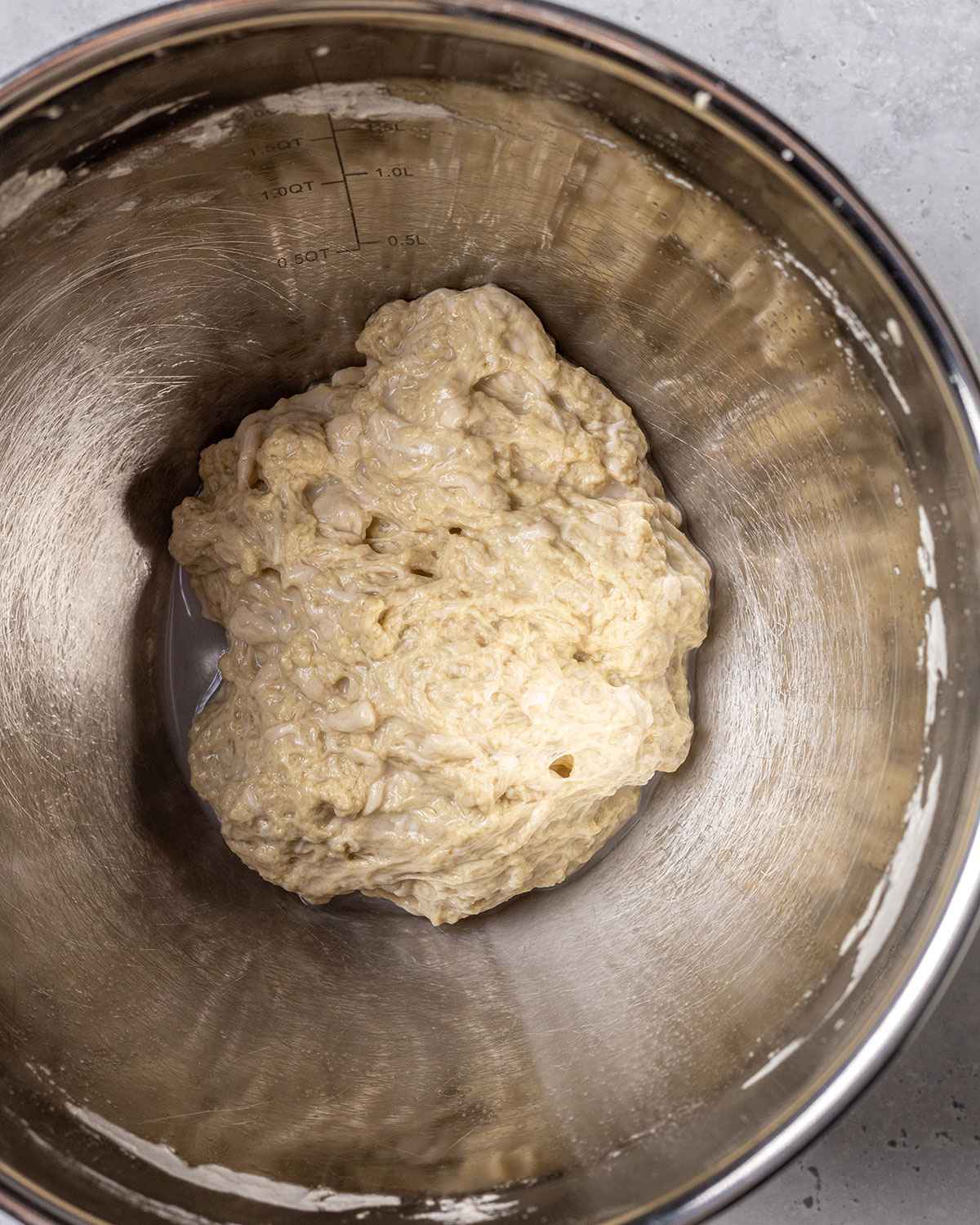 flour washed seitan without seasoning