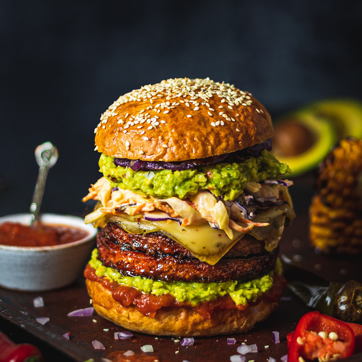 Homemade Vegan Burger Buns Recipe (So Fluffy!) Romy London