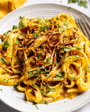 Creamy Butternut Squash Tagliatelle Recipe - Romy London
