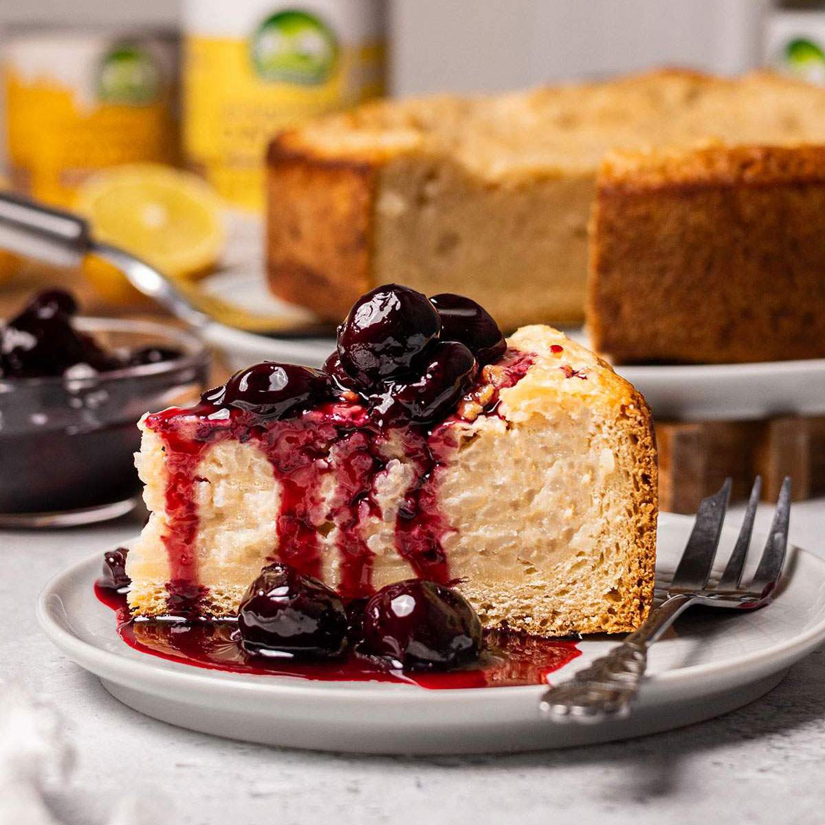 Baked Rice Pudding Cake