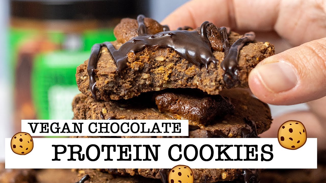 Low Carb Chocolate Protein Cookies - Romy London